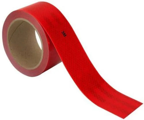 3M Retro Reflective Tape - 50 Meter Length | Waterproof, Anti-Pilling, Single Sided Design