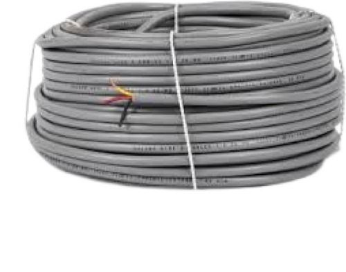 45 Meter Grey 3 Core Round Copper Electrical Wire