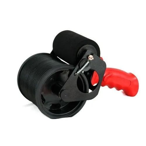 Red & Black Accurate Round Polished Air Cooling Handy Coder Machine For Industrial Use