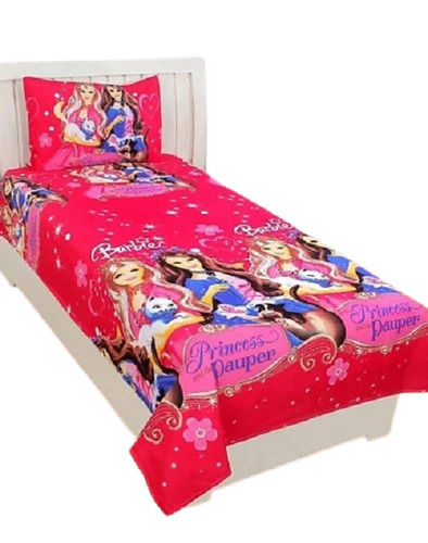 Breathable Woven Printed Light Weight Queen Size Cotton Bedsheet For Kids