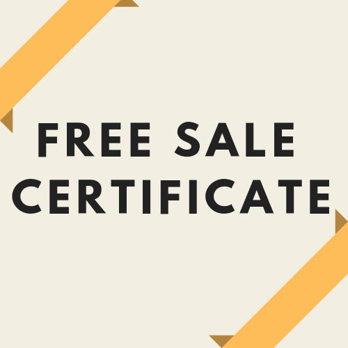 Free Sale Certificate Service By APEX IMPEX