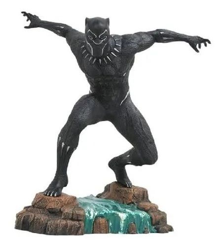 Black Light Weight Weatherproof Antique Plating Frp Avengers Statue For Exterior Decor