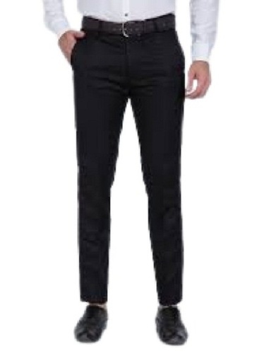 Buy Arrow Men Blue Mid Rise Herringbone Pattern Formal Trousers  NNNOWcom