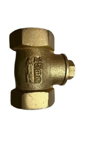 Round Plain Polished Light Weight High Pressure Horizontal Check Valve Application: Plumbing