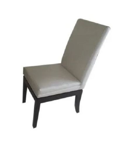 Wood And Fabric Made Designer Dining Chair For Home  No Assembly Required