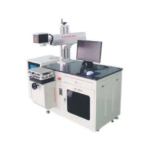 10 Watt Fiber Laser Marking Machine For Industrial Purpose Use  Accuracy: 00  %