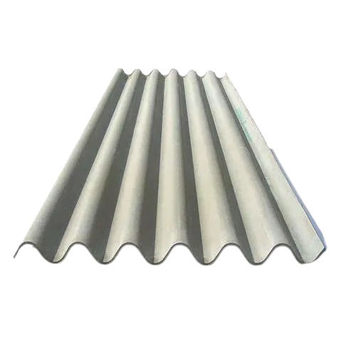 Plain 10Mm Thick 30 Inches Wide Rectangular Cement Roofing Sheet