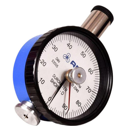 136 Gram 1.5 Volts Stainless Steel Round Durometer  Accuracy: 99.9% Mg