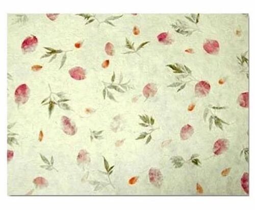 Recycled 1Mm Thick 297X210Mm Environmental Friendly Handmade Floral Paper