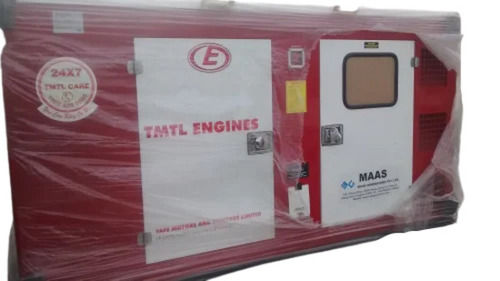 Red 30Kva 400 Voltage Mild Steel Body Three Phase Silent Diesel Generator