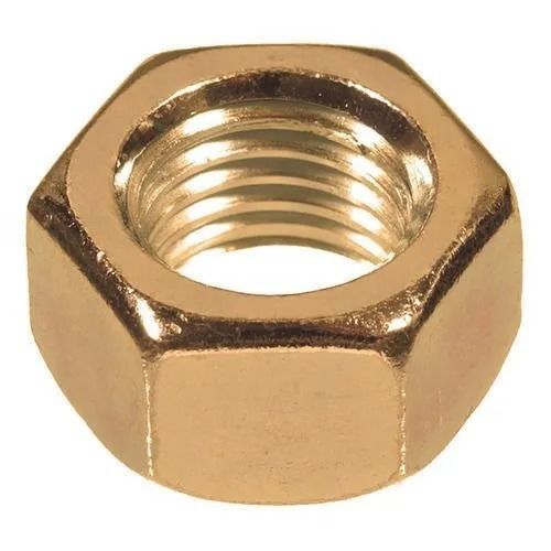 Golden 30Mm Head Corrosion Resistance Galvanized Brass Hex Nut