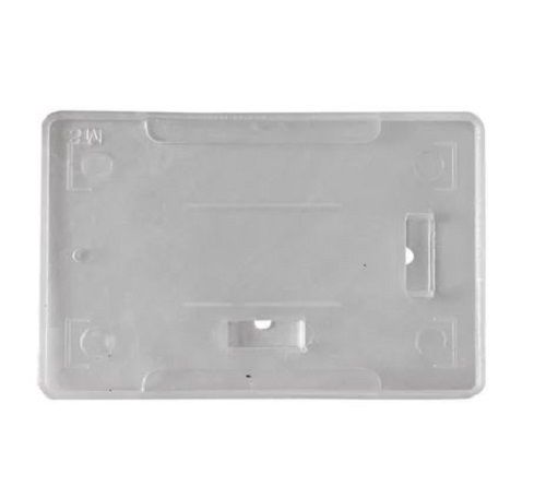 Waterproof 4 Inch Plain Rectangular Pvc Id Card Holder