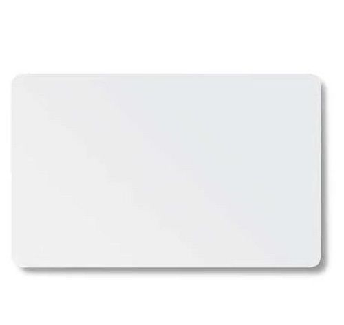 4X3 Inch Plain Rectangular Pvc White Card Application: Printing Industries