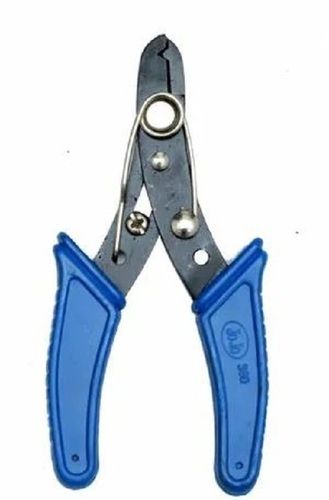 Blue 7 Inch Shock Proof Handheld Stainless Steel And Plastic Wire Strippers