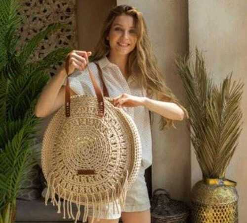 Round 2025 jute bag