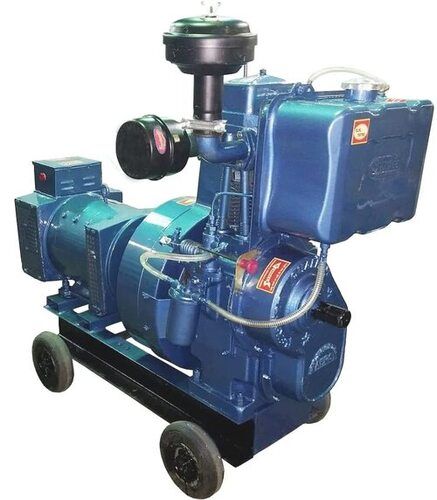 Fully Automatic Sky Blue Silent Water Cooling Diesel Generator