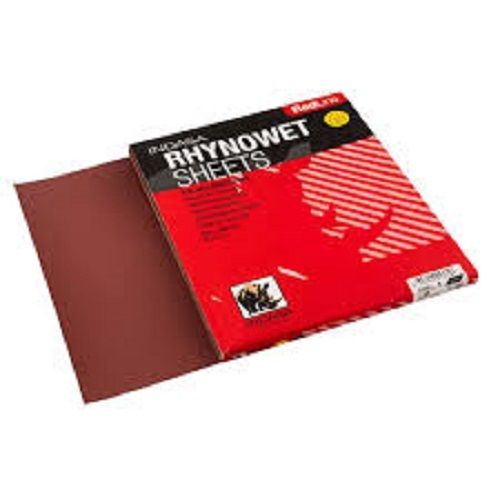 Indasa Redline Emery Sheet - Aluminium Oxide & Silicon Carbide, P60-P2500 Grit Size, Red Color for Automotive Refinishing and Surface Finishing