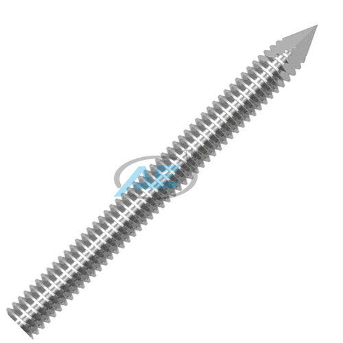 Kirschner Wire - Full Threaded 316L Steel, 1.5mm/2.0mm/2.5mm Dia x Length 150mm/225mm/300mm, Silver | Bone Implant Usage, Durable Design