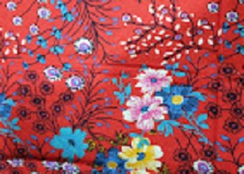 Light In Weight Printed Pattern Pure Cotton Fabric For Clothing Use