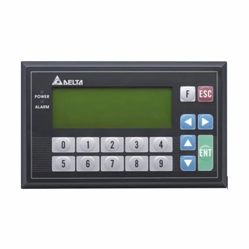 Black Panel Mount 240 V Hmi Panel Keypad (Delta)