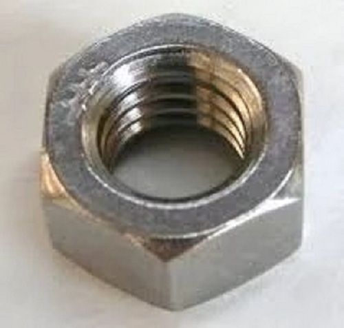 Silver Round Polished Light Weight Rust-Free Stainless Steel Machine Screw Nuts