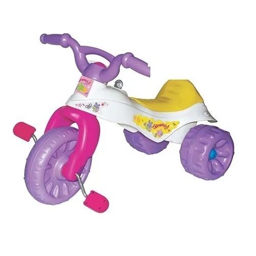 Three Wheel Comfortable Seat Grip Handlebar Plastic Tricycle For Kid'S 