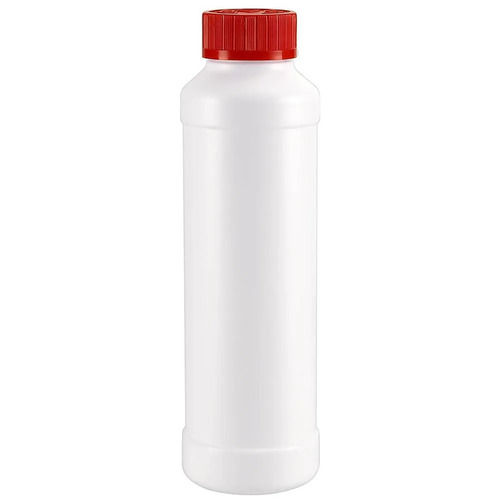 1 Liter 11 Inch Matte Finished Plain Round Hdpe Bottle With Screw Cap Capacity: 00 Kg/Hr