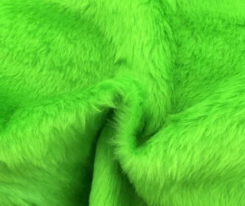 Shinny 20 Meter Long Plain Polyester Fur Fabric For Garment Purpose 