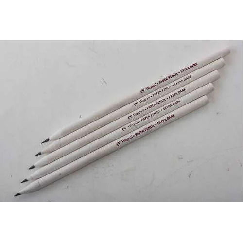 Eco-Friendly Recycled Newspaper Black Graphite Lead Writing Pencils