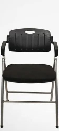 Foldable And Portable Stainless Steel And Leather Chair