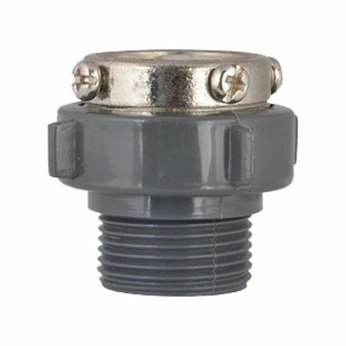 Grey Plastic 45gm Inlet Pipe Adapter