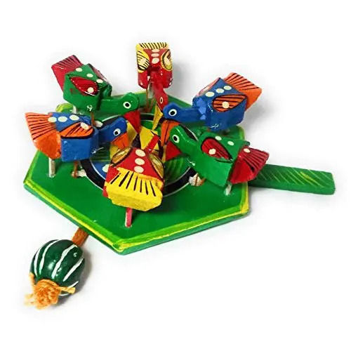 Handicraft Handmade Wooden Dana Chidiya Birds Toys For Kids