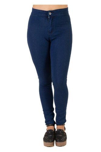 Ladies Lean Patterns Skinny Fit Denim Jeans For Casual Wear