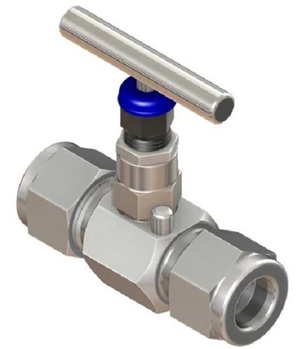 Manual High Pressure Polished Thread Connection Stainless Steel Needle Valves