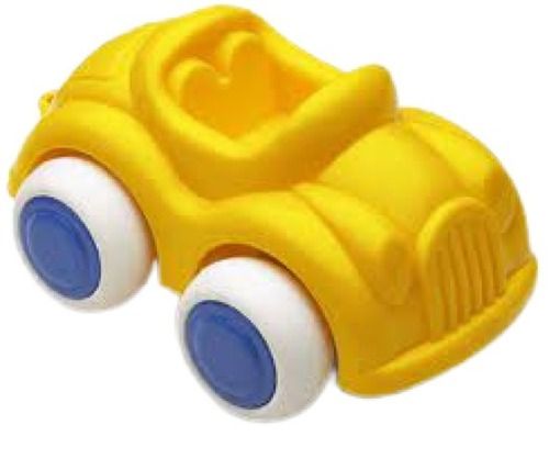 Yellow Multi Color Car Design Plastic Material Kids Car Toy