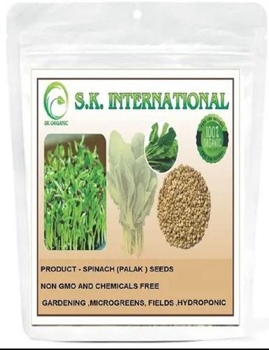 Organically Cultivated Natural A-Grade Pure Additive Free Edible Hybrid Spinach Seeds 