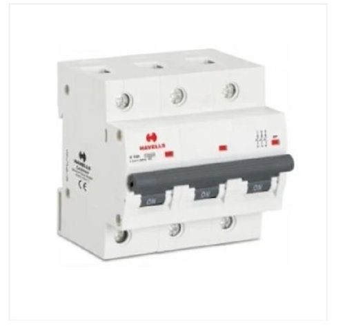 Rectangular Three Pole Higher Rating Electronic Circuit Breaker For Residential Use