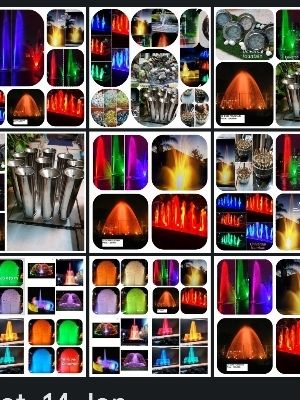 Spray Stainless Steel Universal Floating Fountains