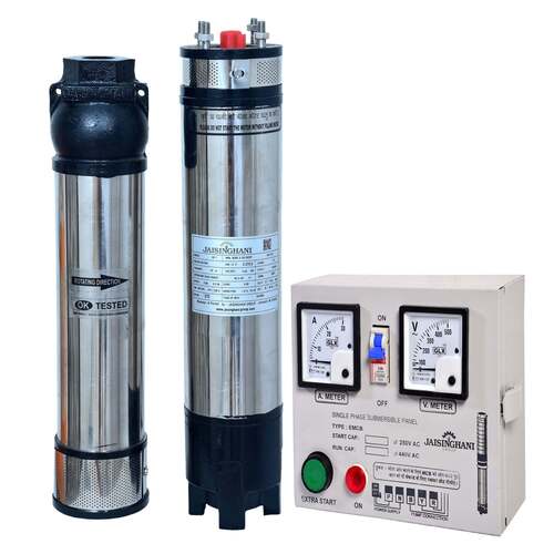 Submersible Pump With Starters For Domestic And Industrial Applications