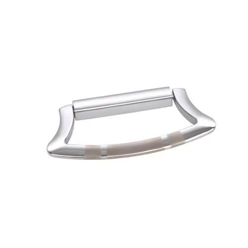 15.5 Mm Thick 6 Inch Rectangular Polished Finished Iron Cabinet Handle