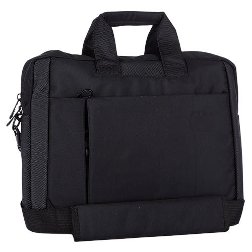 17x3.5x12.5 Inches Hand Length Handle Plain Polyester Laptop Bag