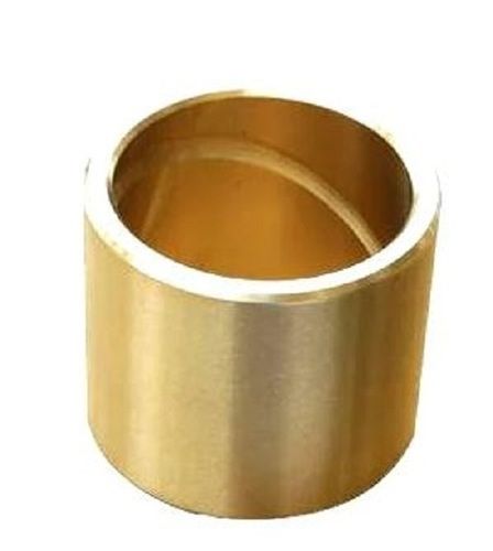 Golden 2 Inch Round Polished Brass Bush For Industrial Purpose