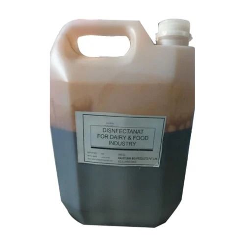 Disinfectant Chemical For Dairy And Food Industry - 5 Liter Density: 1.29 Gram Per Cubic Centimeter(G/Cm3)