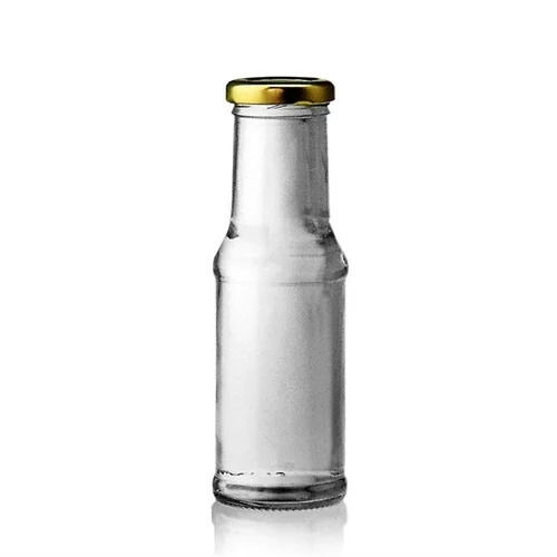 Hard Brittle Screw Sealed Round Juice Glass Bottle For Commercial Capacity: 200 Milliliter (Ml)