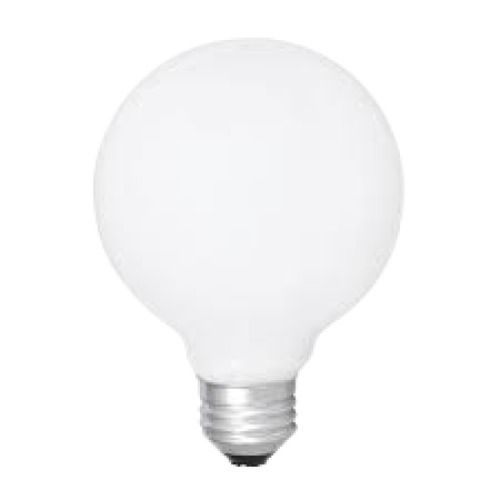 Modern Style Cool White Round Shape Aluminum And Plastic Light Bulb