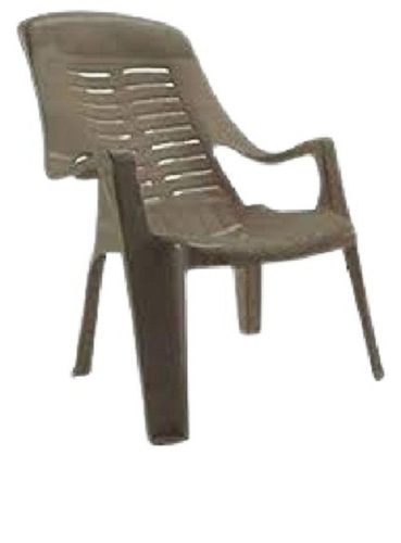 Brown Premium Quality Modern Eco Friendly 45 X 45 X 45 Cm Plastic Chair 