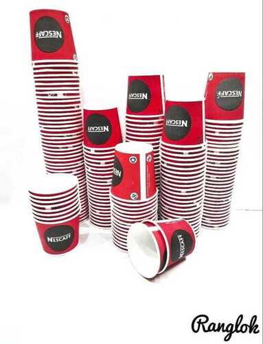 कॉफी और चाय के उपयोग के लिए मुद्रित पेपर कप