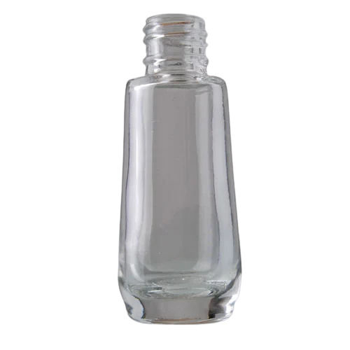 Round Screw Sealed Pressure And Breakage Resistant Glass Nail Polish Bottle