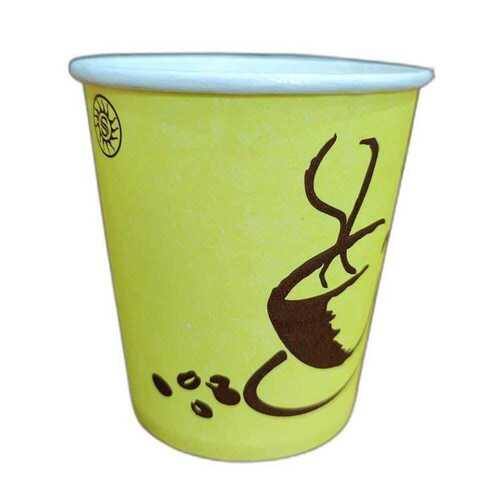 कॉफी और चाय के लिए सिंगल वॉल व्हाइट पेपर डिस्पोजेबल कप