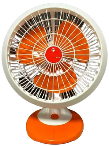 Three Blade Movable Wear Resistant Plastic Electric Air Cooling Table Fan Blade Diameter: 12 Inch (In)